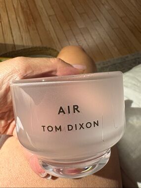 Tom Dixon AIR Frosted Glass Candle Holder - empty - - Rare